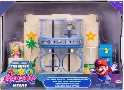 Super Mario Galaxy Movie - Gateway Galaxy Diorama Set