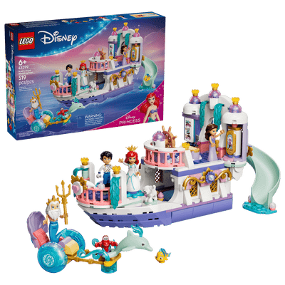 LEGO Disney Ariel's Royal Wedding Boat 43299