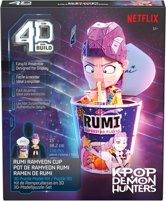 Kpop Demon Hunters Rumi in Ramyeon Cup 3D Puzzle