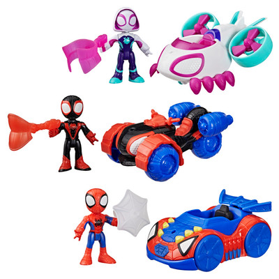 Marvel Spidey and His Amazing Friends 3 inch Action Figures & Vehicles