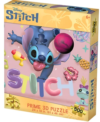 Disney Stitch 3D Lenticular Puzzle Handstand 500pcs
