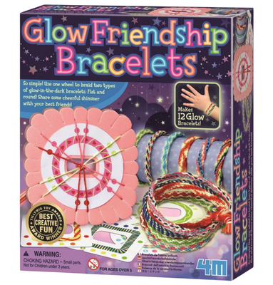 4M - Creative Craft - Glow Friendship Bracelets