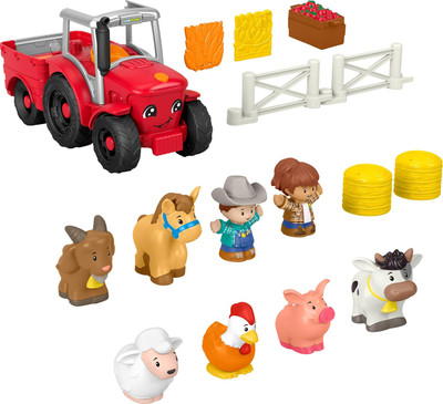 Little People Farm Tractor Gift Set 