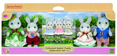 Sylvanian Families - Cottontail Rabbit Family Celebration Set