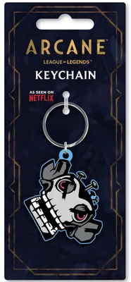 Arcane League of Legends - Monkey Bomb Moulded Keyring