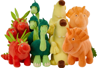 Vegesaurs 10 inch Plush 