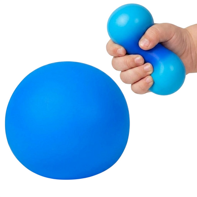 Textured Squish Ball - Blue 