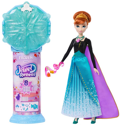 Disney Frozen Jewel Reveal Anna Fashion Doll