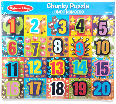 Schleich - Jumbo Numbers Chunky Puzzle