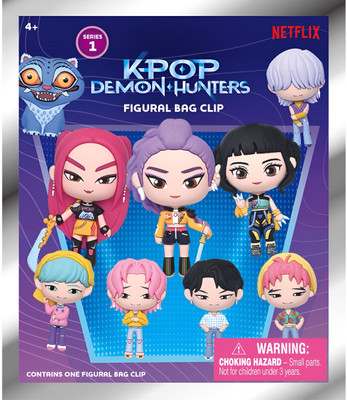 KPop Demon Hunters - 3D PVC Bag Clips S1 Blind Bag
