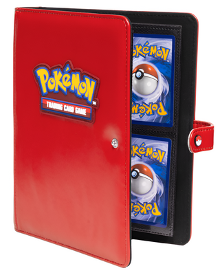 Pokemon TCG Premium Red Snap Binder 