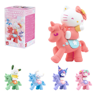 Yume Hello Kitty And Friends Doll Unicorn Series 7cm