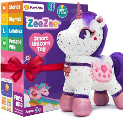 PlayShifu Smart Talking Plush - ZeeZee Unicorn Doll