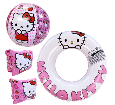 Hello Kitty Inflatable Swim Arm Rings 