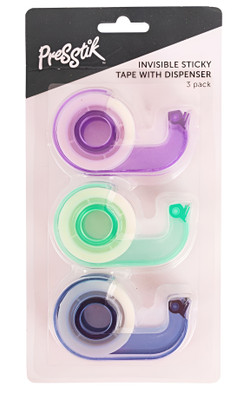 Stickytape On Dispenser 3 Pack