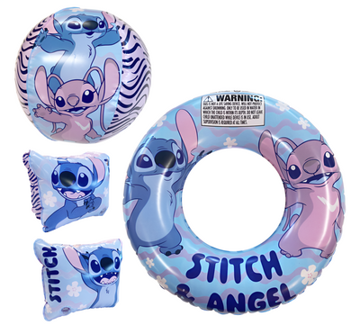 Stitch Inflatable Swim Arm Rings 