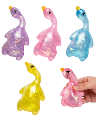 Squishy Duck - Sparkly Jelly Duck