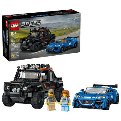 LEGO Speed Champions Jaguar Project 7 & Land Rover Defender 77264
