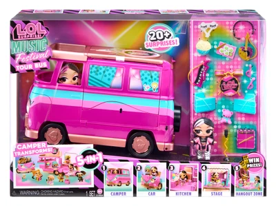 L.O.L. Surprise Music Festival Tour Bus