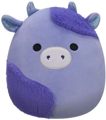 Squishmallows 8-inch Wisteria Purple Cow
