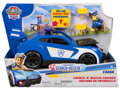 Paw Patrol Search & Rescue - Chase Launch 'N' Rescue Cruiser
