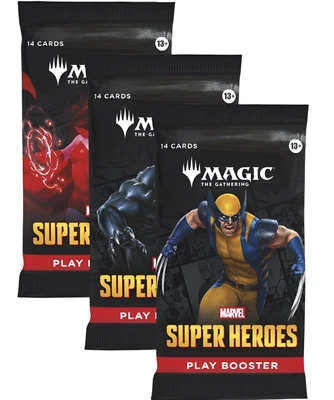 Magic The Gathering Marvel Super Heroes Play Booster