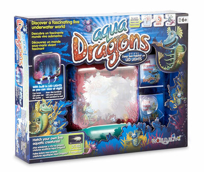 Aqua Dragons - Deep Sea Habitat with LED Lights | WAL4003