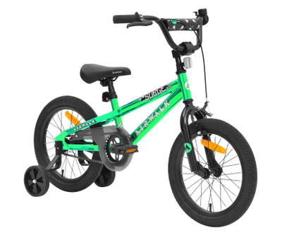 Airwalk Electro 40cm Bmx Metallic Green & Black Bike Airwalk Electro 40cm Bmx Metallic Green & Black Bike
