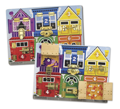 Melissa and Doug - Latches Board | MND3785 Melissa and Doug - Latches Board | MND3785