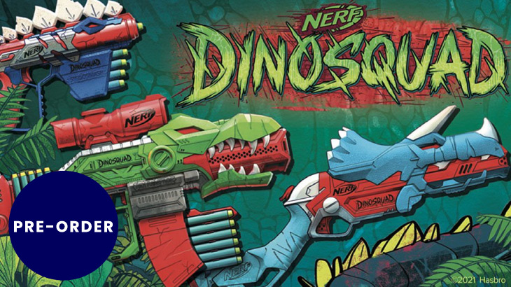 Pre-order Nerf Dino Squad