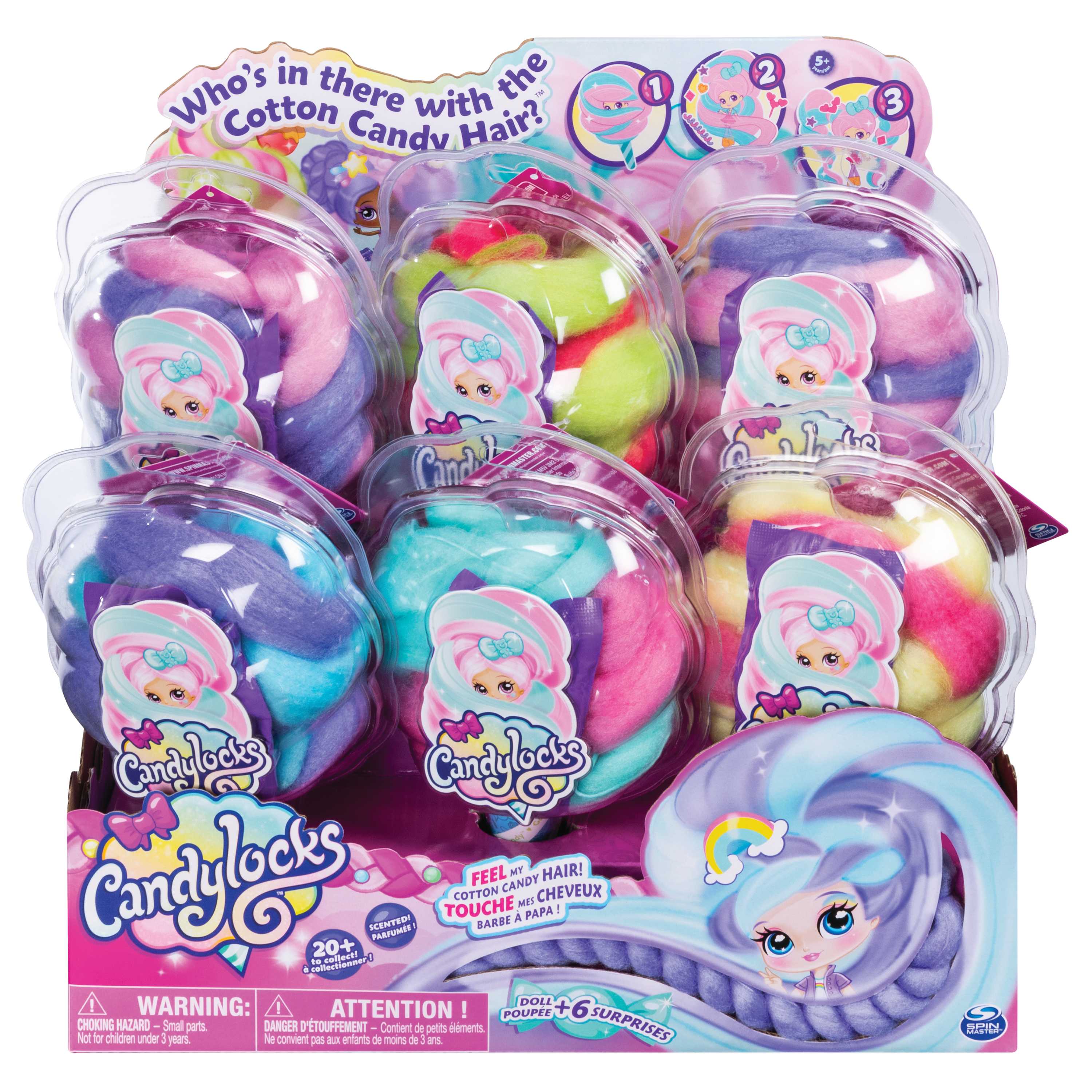 candy hair dolls