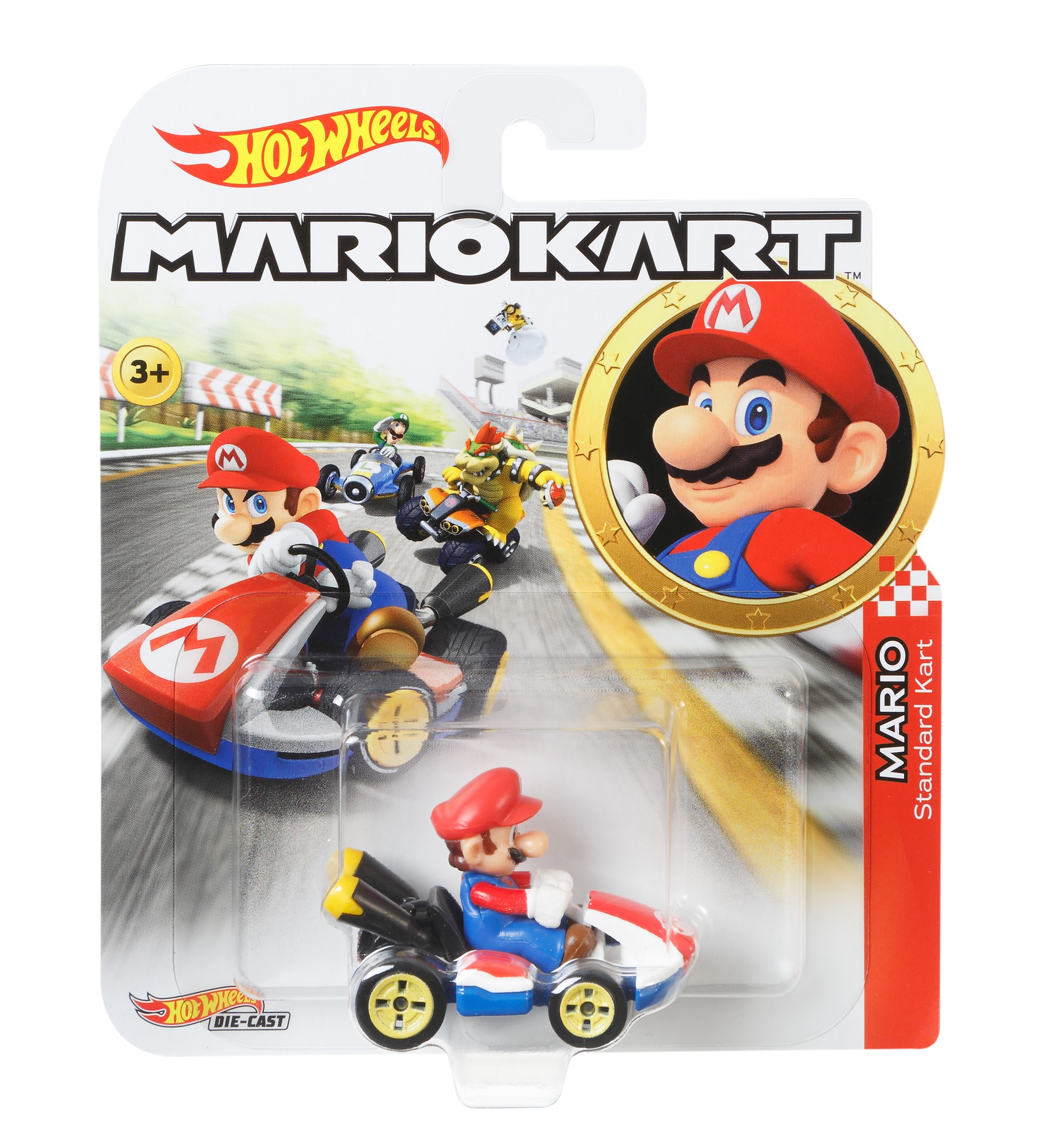 Hot Wheels Mario Kart Assortment GBG25 3+ Vehicles Toymate