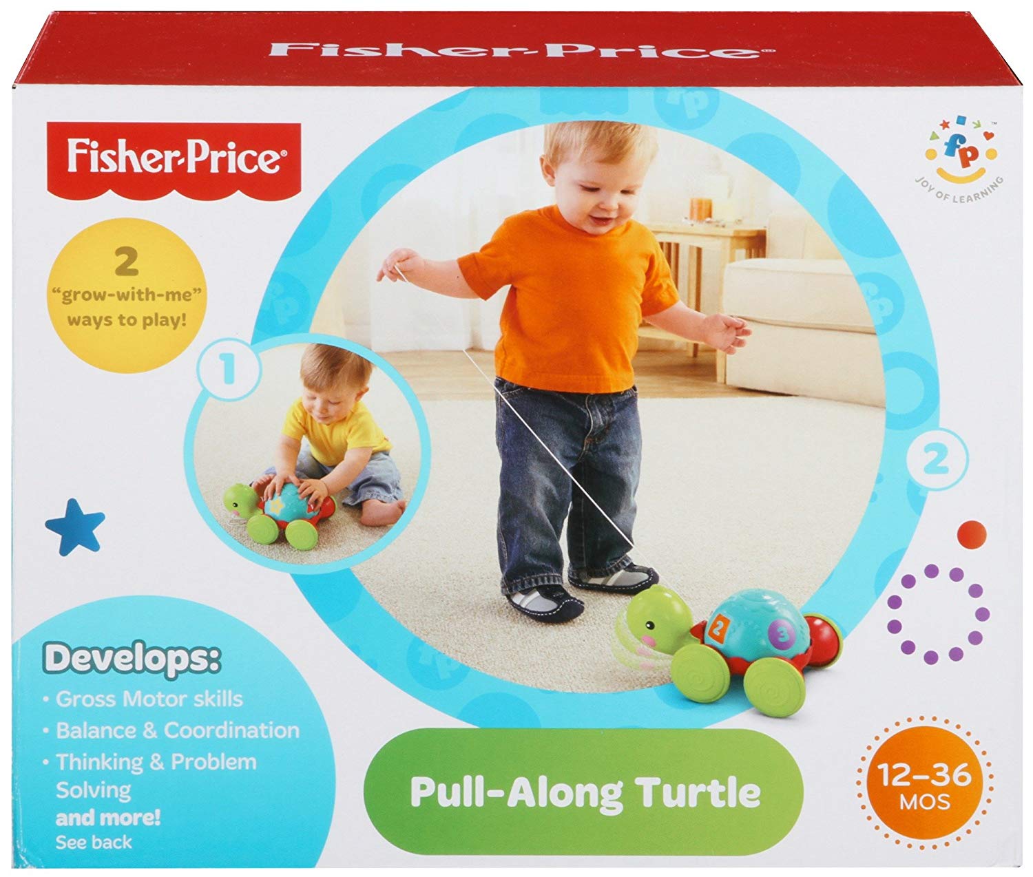 fisher price pull along turtle