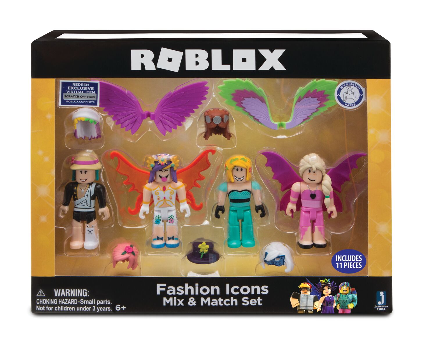 Roblox Celebrity Collection Superstars Mix Match Set 19862 6 - new roblox classics action figures 15 pieces codes included