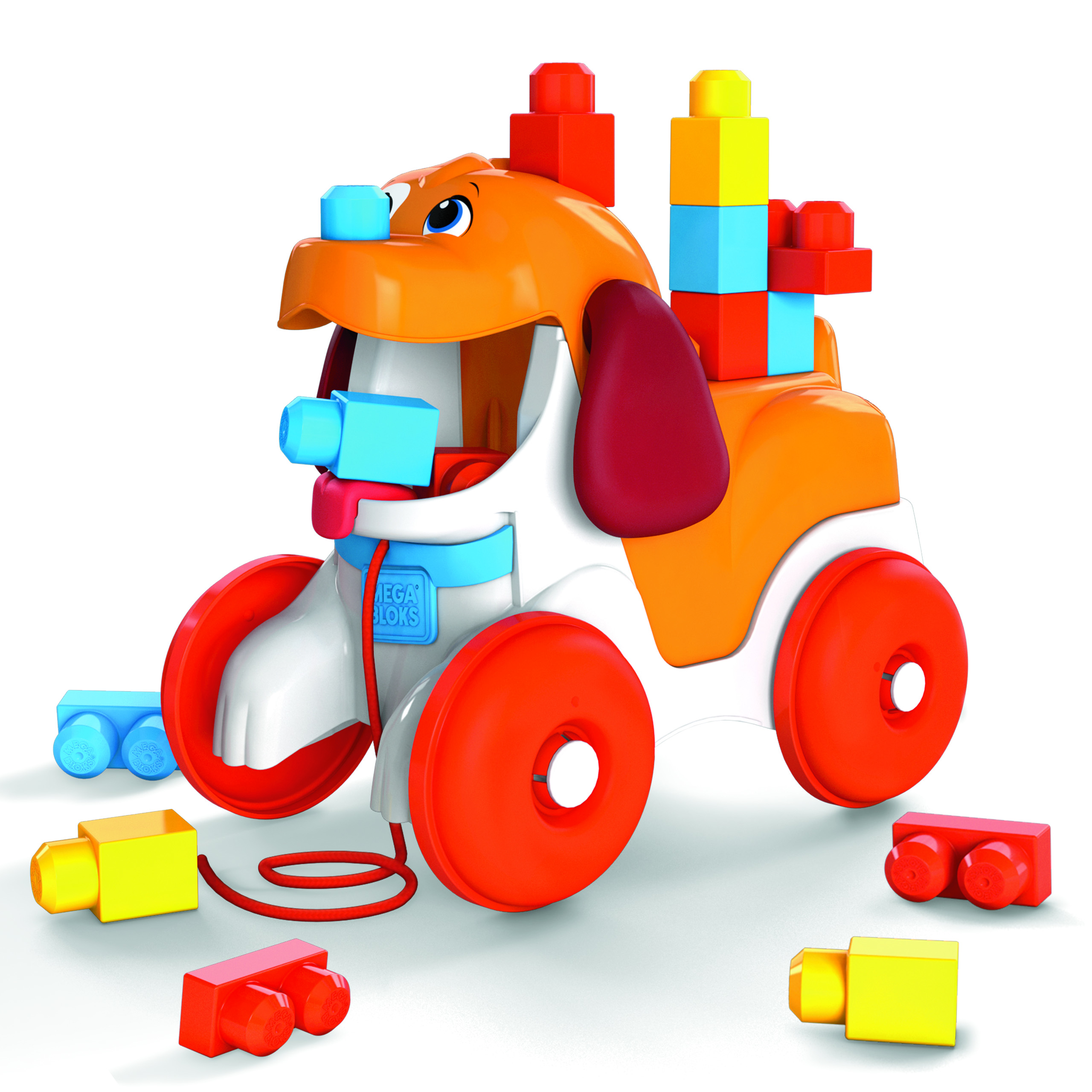 mega bloks pull along