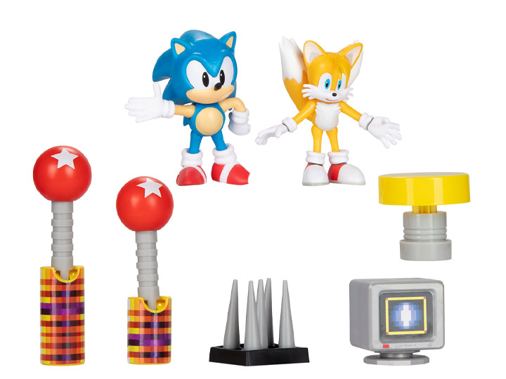 Sonic 2.5" Diorama Toymate Action Figures & Hero Play