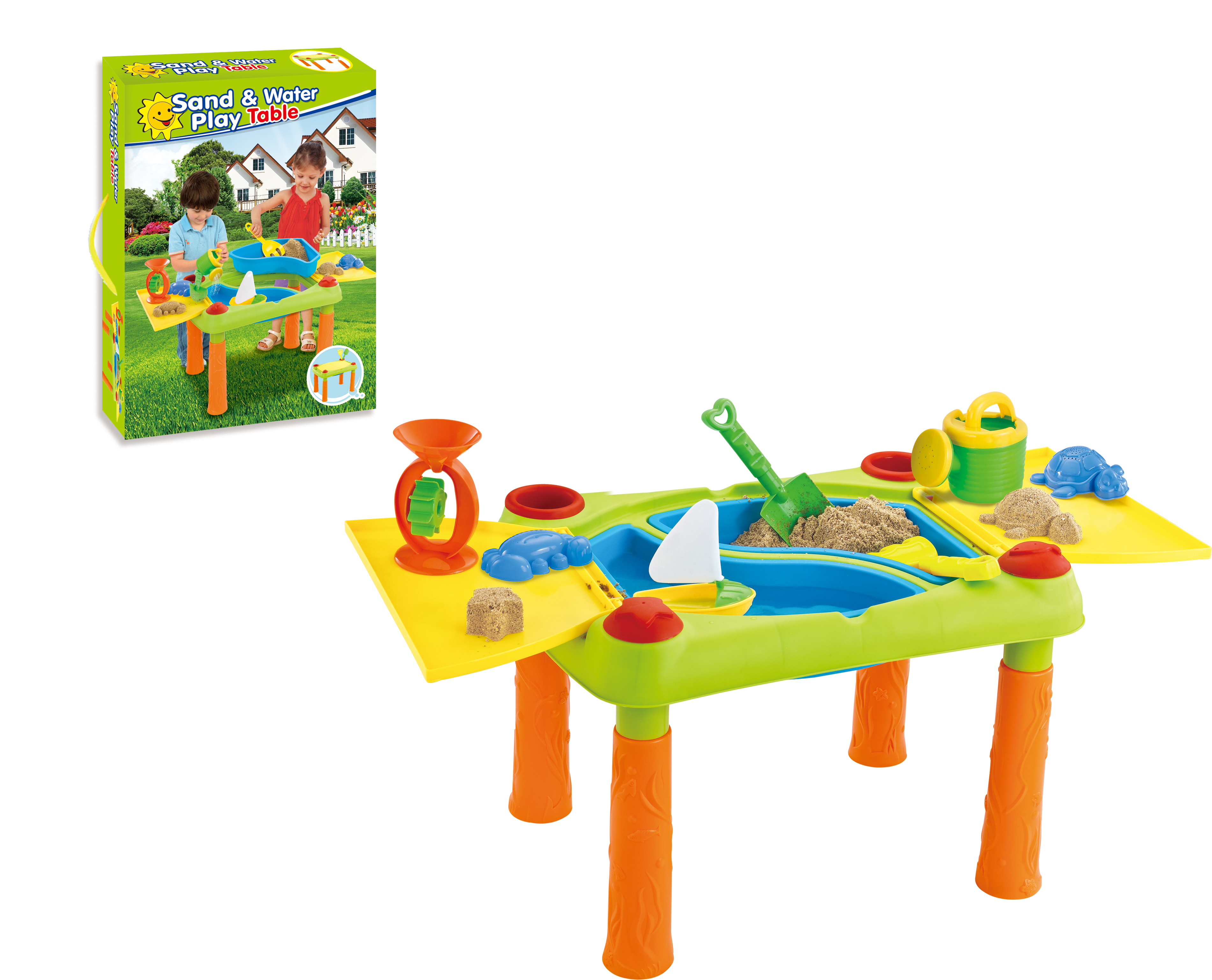 Kids Sand And Water Table Playset Toymate Outdoor Fun