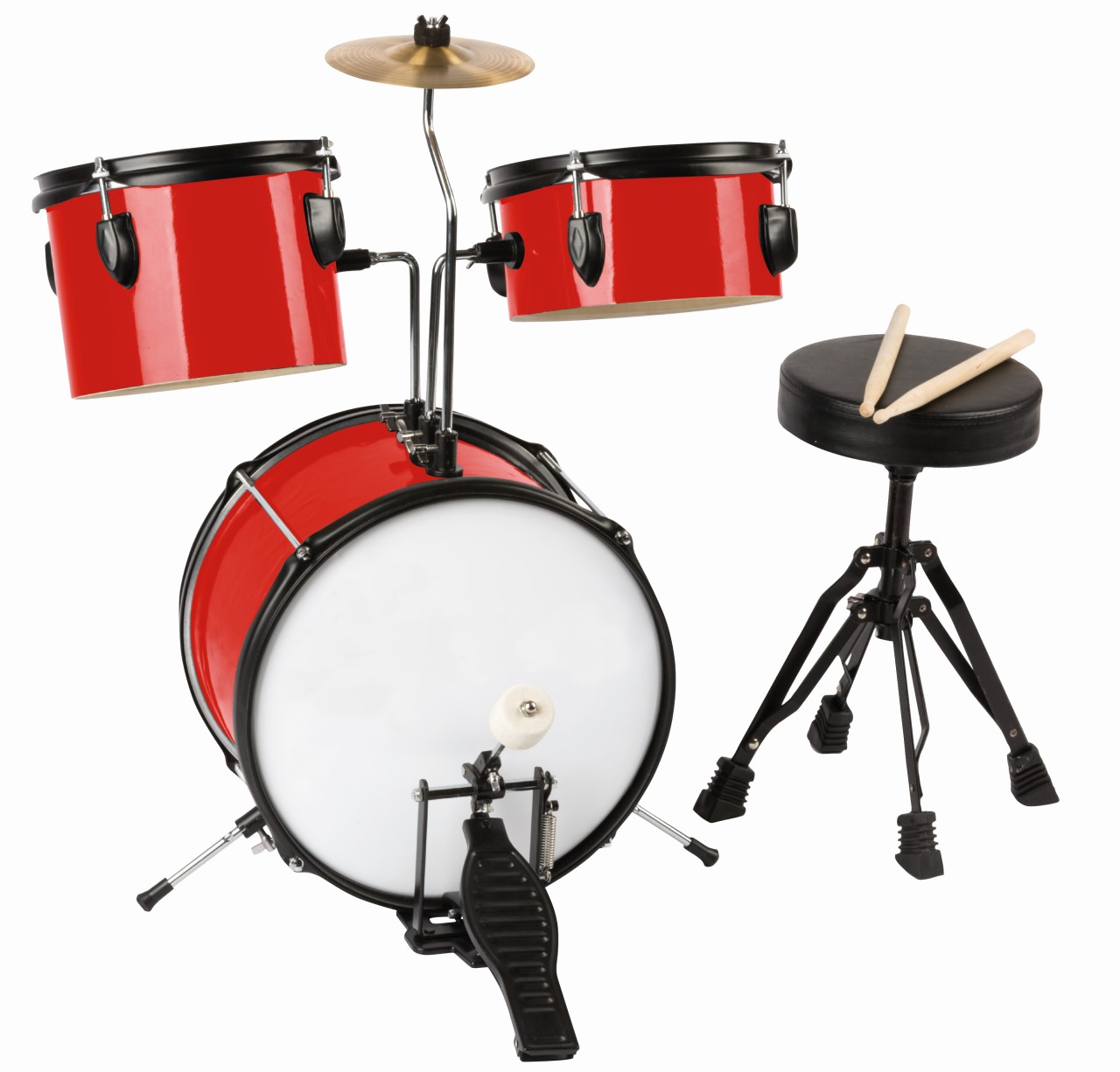 Royal Sound Drum Set Red Toymate