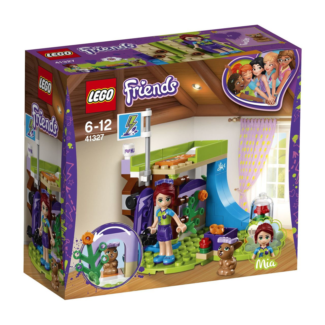 Lego Friends Mias Bedroom 41327 Toymate