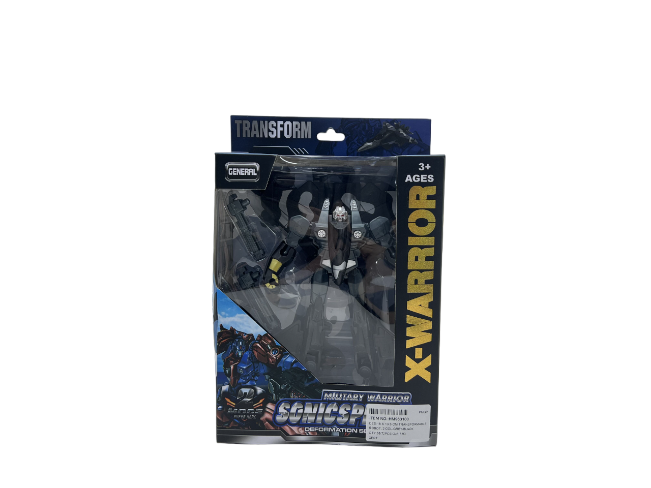 JetTransformable Robot (Grey/Black) Toymate