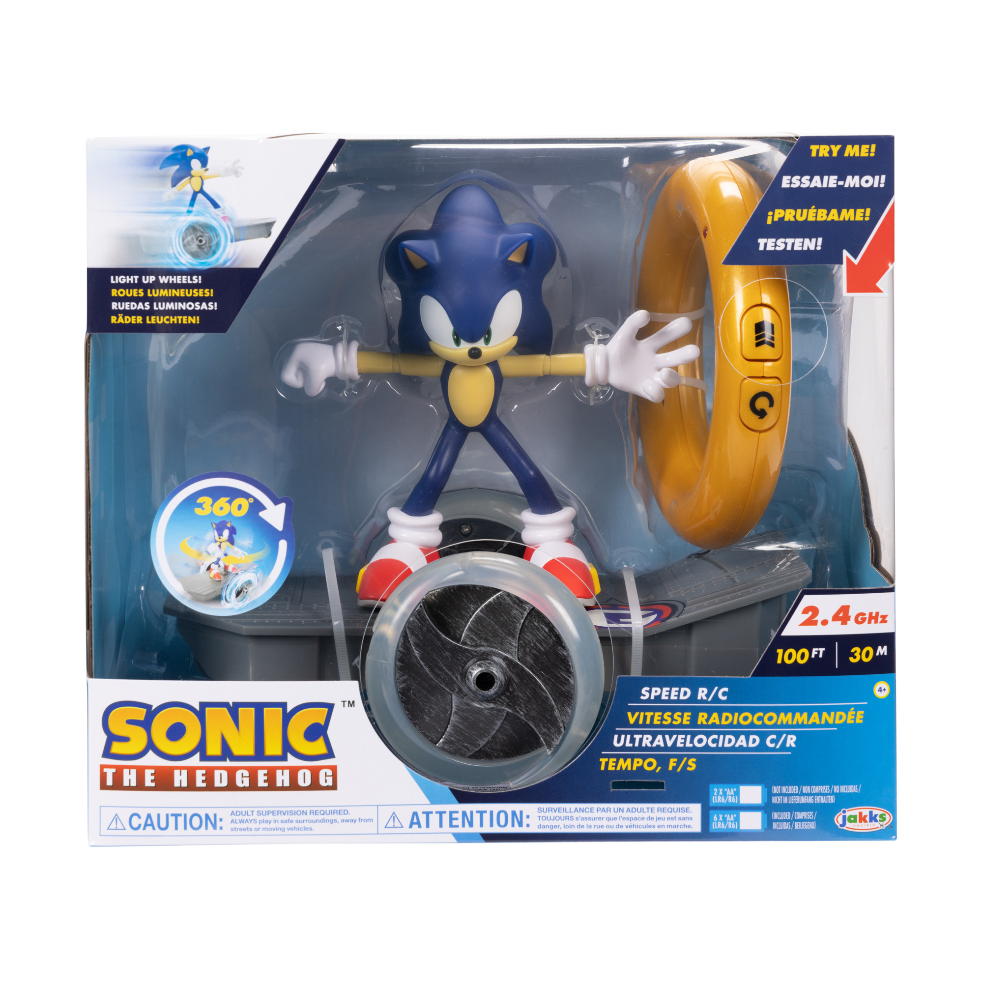 Sonic The Hedgehog Feature Speed RC Toymate
