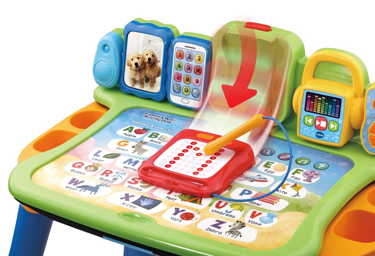 touch and learn activity table