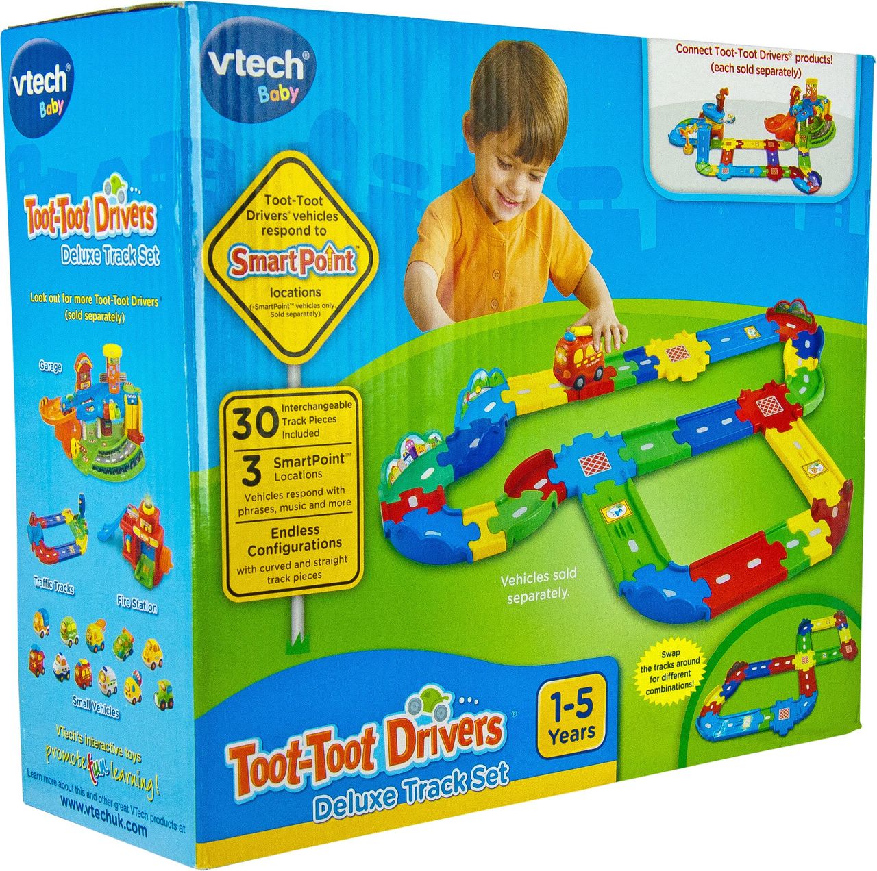 toot toot deluxe train track set