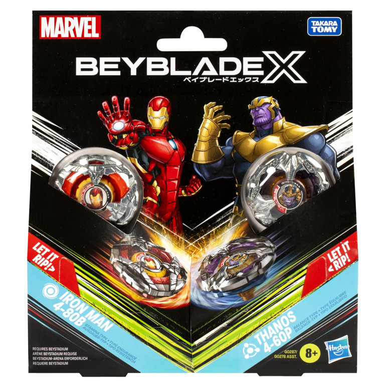Beyblade x Marvel Collab Multipack | Toymate
