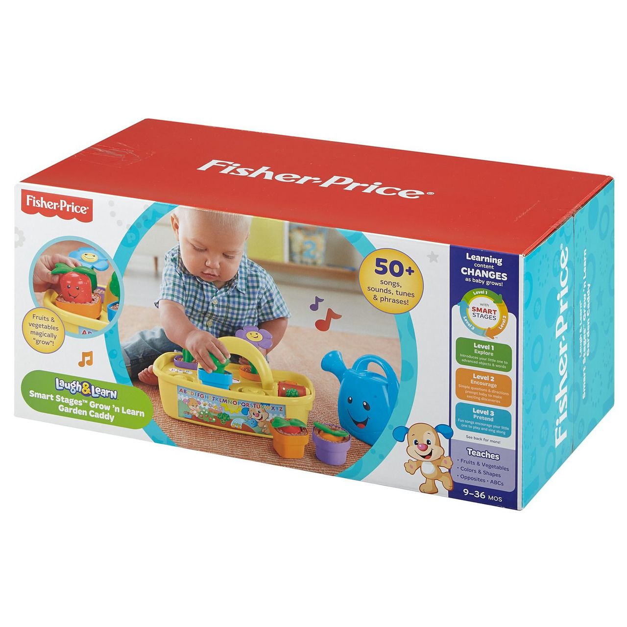 Fisherprice Laugh Learn Smart Stages Grow N Learn Garden Caddy