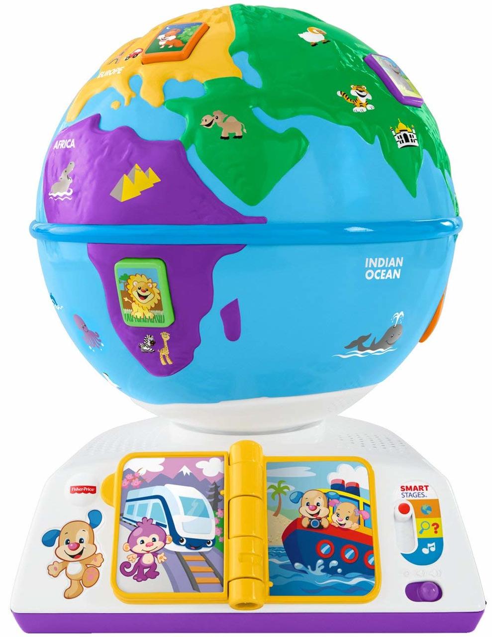 fisher price laugh and learn greetings globe