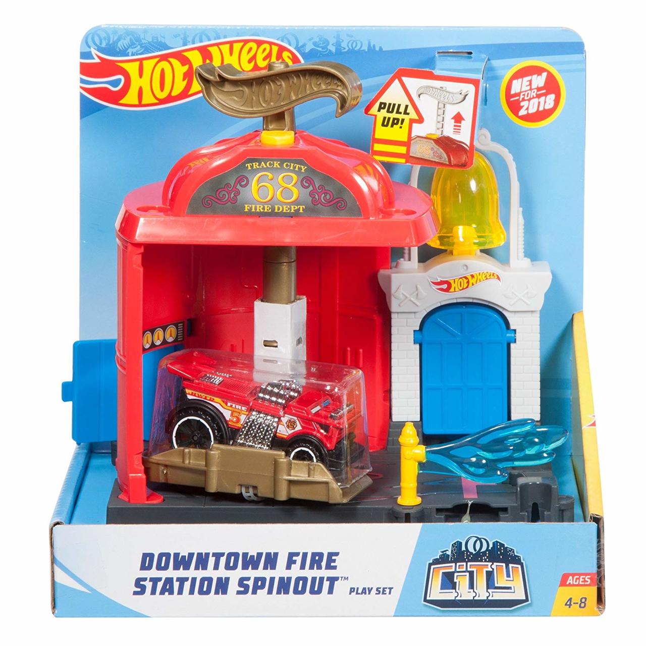 hot wheels city downtown playset