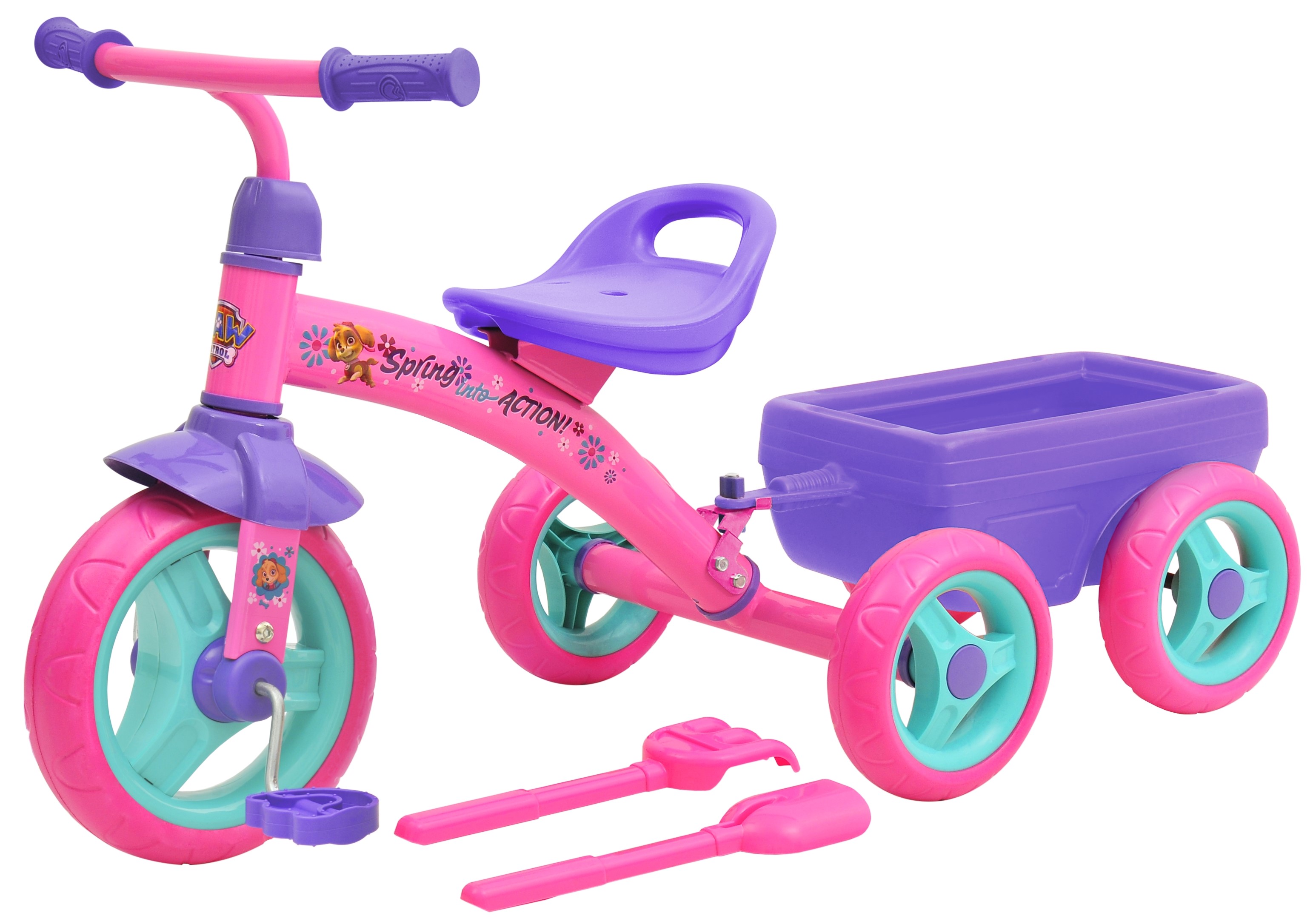 Paw Patrol Skye Trike With Trailer 40430 Toymate