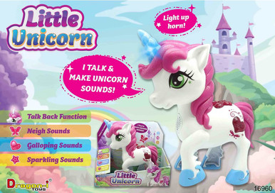 talk back pet unicorn
