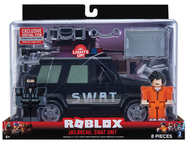 Roblox Large Vehicle W Figure Jailbreak Swat Unit 10774 6 - 2 jailbreak hd tires roblox games police